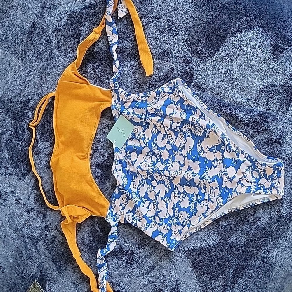 NST Cupshe Floral One Piece Suit